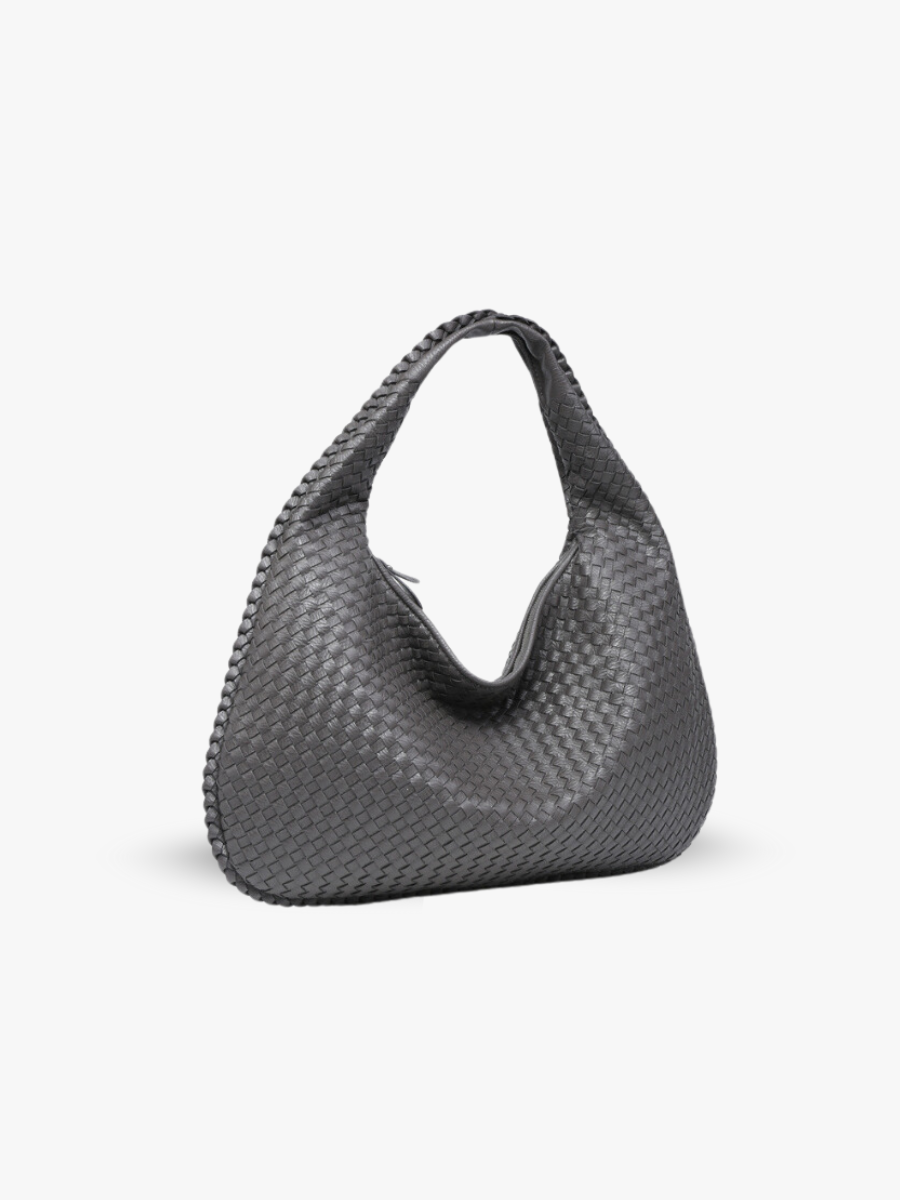 Woven shoulder bag