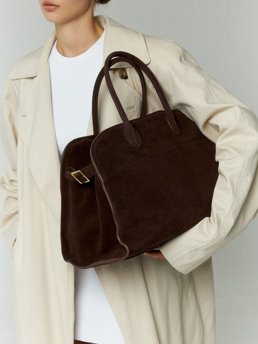 Suede Toat Bag